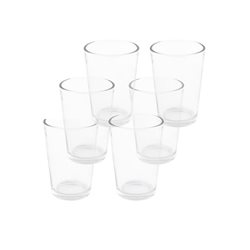 סט 6 כוסות שופ 190 מל